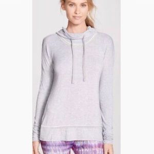 ALO Yoga new hooded sweater with open back